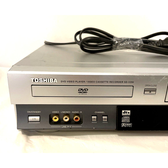 TOSHIBA SD-V290U VHS/DVD Combo Video Cassette Recorder Parts Only - Picture 2 of 11